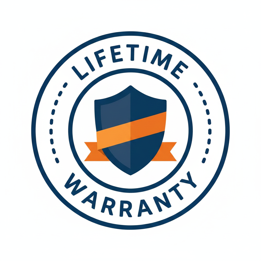 Lifetime Warranty Badge