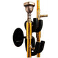 close up of wallmount Shorty by Locoparasaxo on whithe wall
